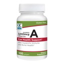 Kvalitetsvalg A 3000 mcg (10. 000 IE) Softgels. Understøtter immunsystemet, Vision og Knoglefunktionen. Høj potens Palmitat Formel 100 bløddele