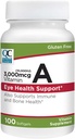 Quality Choice Vitamin A 3,000 mcg (10,000 IU) Softgels. Supports Immune System, Vision, and Bone Function. High Potency Palmitate Formula 100 Softgels