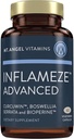 Mt. Angel Vitaminer: Inflameze Advanced. Fælles sundhed, kollagen beskyttelse, gurkemeje supplement, 60 kapsler
