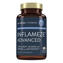Mt. Angel Vitaminer: Inflameze Advanced. Fælles sundhed, kollagen beskyttelse, gurkemeje supplement, 60 kapsler