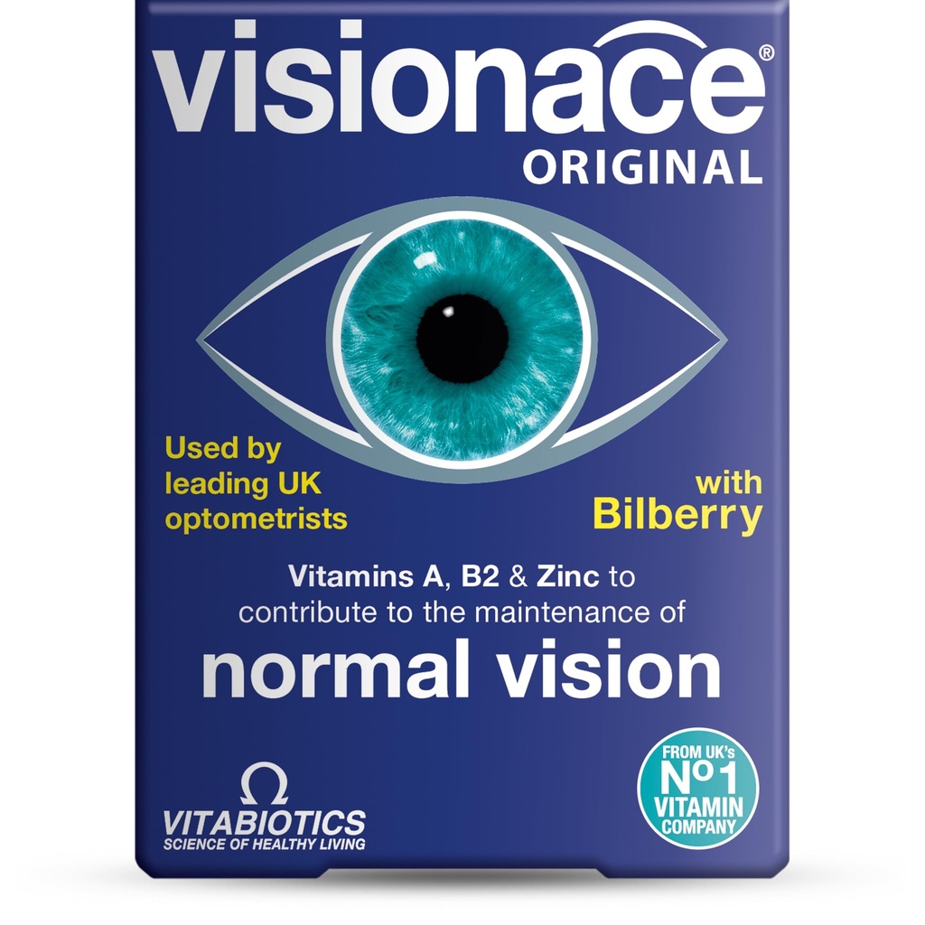 Vitabiotika Visionace Original - Nutritional Multivitamin til Normal Vision
