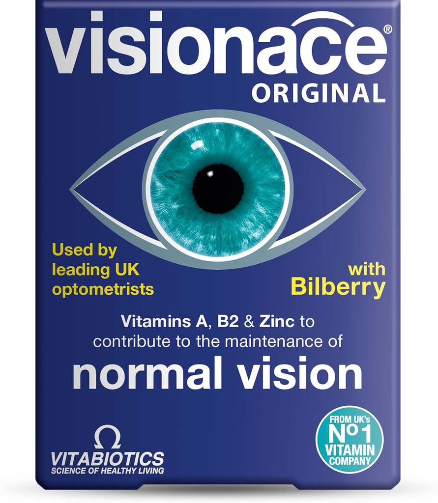Vitabiotika Visionace Original - Nutritional Multivitamin til Normal Vision