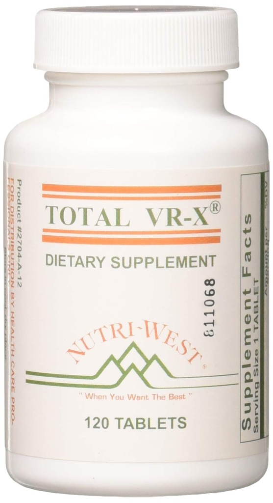 Nutrition-West - Total VR-X - Tidligere Total Virx - 120