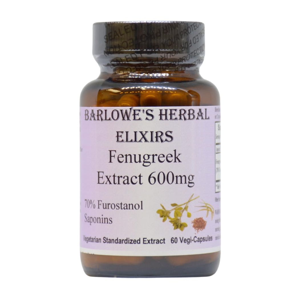 Barlowe 's Herbal Elixirs Fenugreek Extract