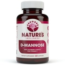 D MANNOSE med Cranberry Extract & C-vitamin - Urinary Tract UT Cleanse & Bstige Health - Beskytter mod urinære Tract Infektioner UTI - Natural Sund Flush & Detox Urenheder