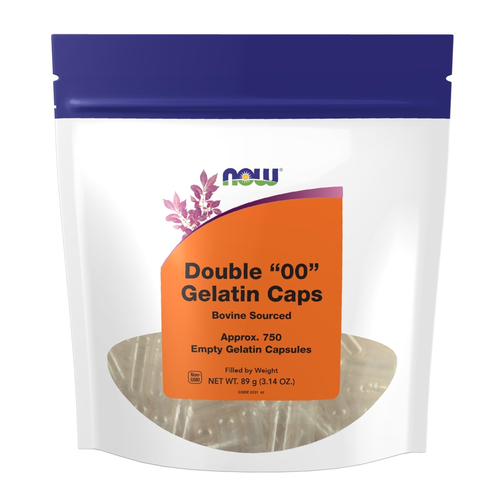 Nu fødevarer Gelatine Caps "00" 750 Gelcaps