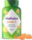 Viafusion Power C Gummy immunforsvar * med C-vitamin, lækker orange flavor, 63ct (21 dages forsyning)