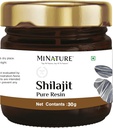 minature Pure Shilajit Resin 124; naturligt indkøbt Shilajit 124; 30 g (1,05 fl oz)