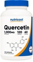 Nutricost Quercetin 1000mg, 120 Kapsler - Vegetariske Kapsler, 60 Servering, 500mg Per Kapsel, Non- GMO, Gluten Free