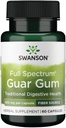Swanson Fuld Spectrum Guar Gum 400 Milligram 60 Kapsler