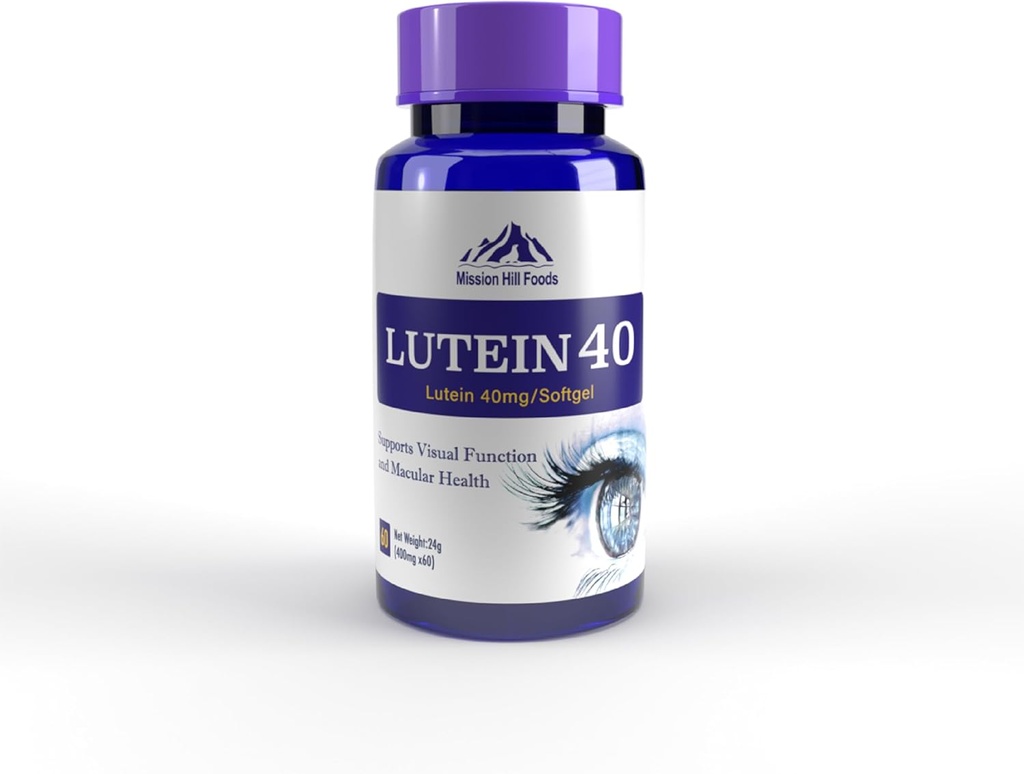Premium Lutein & Zeaxanthin Eye Health Supplement (1 flaske-2mo Supply)