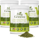 Superfood supplement til hunde (12 oz) Organic Human- Grade Ingredienser, Vitaminer, Mineraler, Antioxidanter og Fibre Rich for Optimal fordøjelse, Shiny Coat og bedre sundhed (3 Pack)