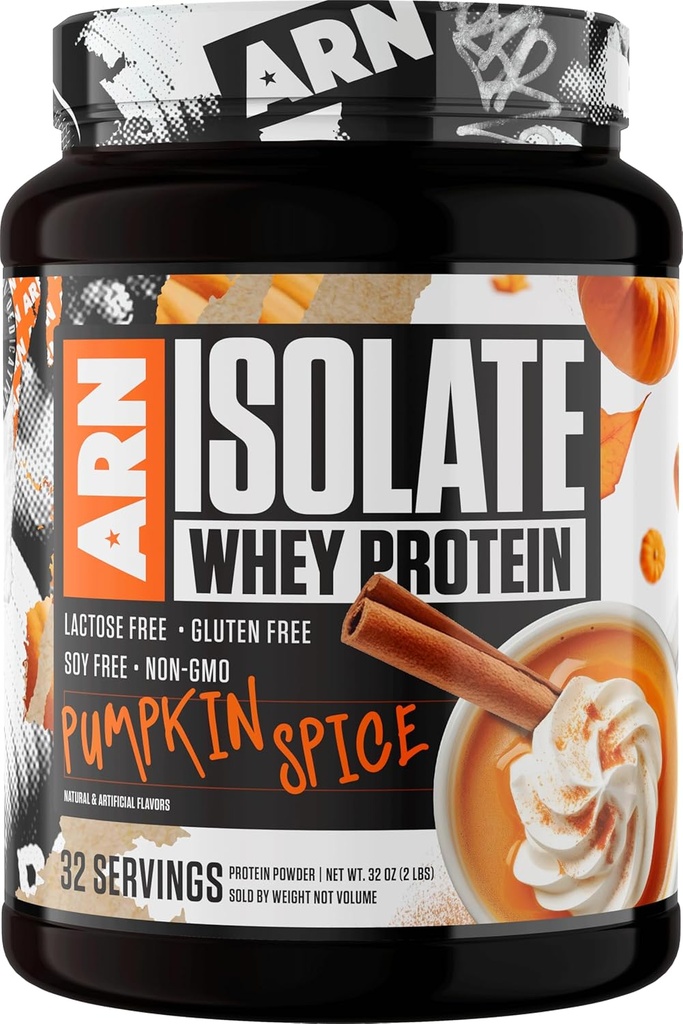 Arms Race Nutrition against 124; ARN against 124; Isolate Whey Protein (32 Servere, Græskar Spice)