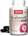 Jarrow Formulas Q- absorbere Co- Q10 100 mg - 60 Softgels - Kosttilskud - Antioxidant Support til Mitokondriel energiproduktion & Kardiovaskulær sundhed - Op til 60 Servering