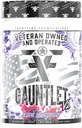 Gauntlet Pre- Workout Powder, Eksplosive workouts, Laser Focus, Mid Stim, Amazing Flavor, Veterinan Ejes og drives (25 Servere, Grape Watermelon)