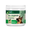 PetNC Natural Care Lever Flavor, Ost Pre & Probiotic Soft Chews for Dog 120 ct (Packaging of 1) (Packaging May Vary)