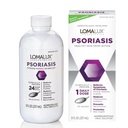 Loma Lux Psoriasis Relief Natural w / Minerals - Multi- symptom Relief - Klinisk bevist behandling Dermatolog udviklet til Psoriasis Vulgaris, Seborrheic Dermatitis, Scalp, Inverse Types - 8 Fl Oz
