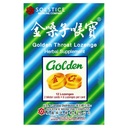 Golden Throat Lozenge (Honeysuckle Original Flavor) (Throat, Immun, Respiratory Support) (Jinsangzi Houpian) (12 Lozenges) (1 pakke)