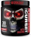 JNX SPORTER Forbandelsen! Pre Workout pulver til mænd og kvinder, Koffein, Beta- Alanine, Creatin, L- Citrullin, 30 Servere, Watermelon Flavor - Boost energi, Styrke og fokus