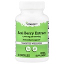 Vitacost Acai Berry Extract -- 1000 mg per portion - 60 kapsler