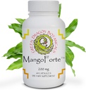MangoForte ™ Mango Leaf Kosttilskud 200 mg 60 Kapsler Lavet i USA (60% Mangiferin) Natural Mangiferin Extract Kapsler Immunsupport Lavet af Premium Mango Blade