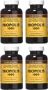 YS Eco Bee Farms Propolis 1000- 90 caps (pakke med 4)