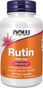 Now Foods Supplements, Rutin (Sophora japonica) 450 mg, Free Radical Scavenger *, Cell Defense *, 100 Veg kapsler