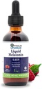 OU Melatonin Liquid Sleep Aid 1mg | 2 fl oz (60 mL) | Berry Natural Flavor | Drug-Free, Vegetarian Supplement for Adults | Fall Asleep Faster, Stay Asleep Longer