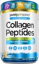 Rene Inspireret Collagen Powder Collagen Peptider Pulver • 124; Collagen Kosttilskud til kvinder og mænd • 124; Collagen Protein Powder med Biotin • 124; Keto Friendly & Non- GMO • 124; Vanilla, 1,15 lbs (23 Servering)