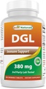 Bedste Naturals DGL Chewable 380 mg 180 tabletter