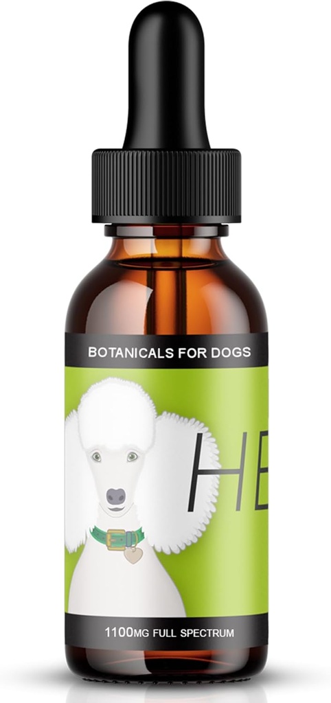 HEAL - Pet Hemp Oil for Dogs - Immune System & Senior Dog Support - Neurological & Adrenal Balance - Daily Wellness Drops