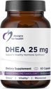 Design for sundhed DHEA 25mg - DHEA supplement til mænd + kvinder - supplement til hjælp støtte sund aldring, muskelintegritet, energi + Hormonal Syntese - Non- GMO (60 kapsler)