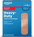 Basic Care Heavy-Duty Fabric Adhesive Bandages, Førstehjælp og Sårpleje Supplies, One Size, 100 Greve