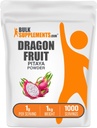 BulkSupplements.com Dragon Fruit Extract - Antioxidants Supplement, Dragon Fruit for Ditagestion Support - Vegan & Gluten Free, 1g per Serving, 1kg (2,2 lbs) (Pack of 1)