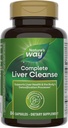 Nature 's Way Complete Lever Cleanse, Understøtter kroppens afgiftning Processer *, med mælk tidsel, B-vitaminer, Aminosyre Lever Blend, 84 kapsler (Packaging May Vary)