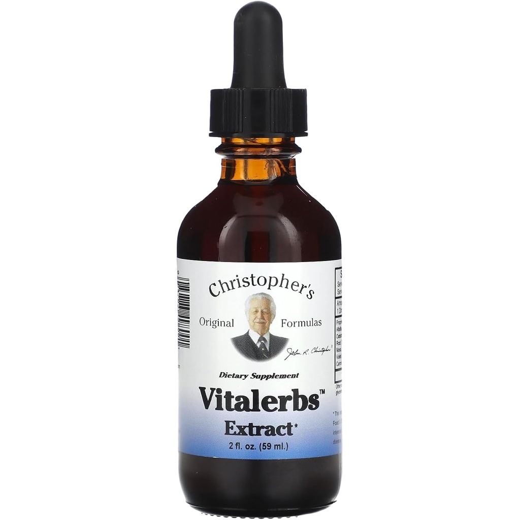 Christopher 's Original Formulas Vitalerbs Extract, Nutrient- Rich Herbal Supplement, 2 oz