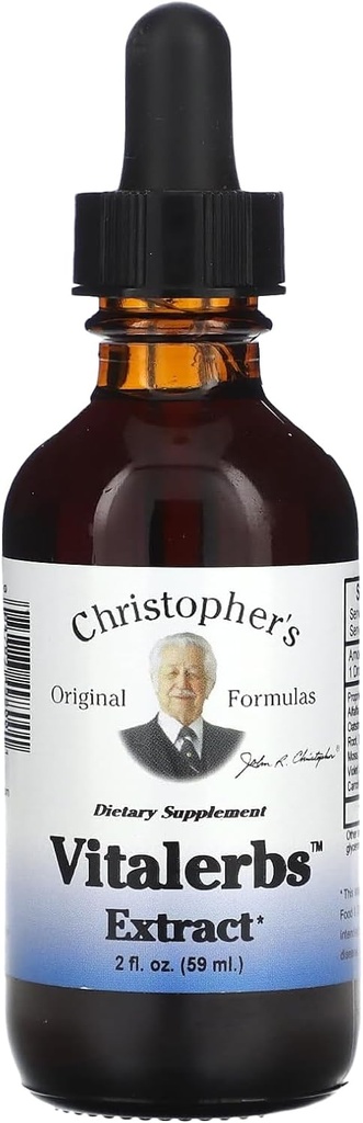 Christopher 's Original Formulas Vitalerbs Extract, Nutrient- Rich Herbal Supplement, 2 oz