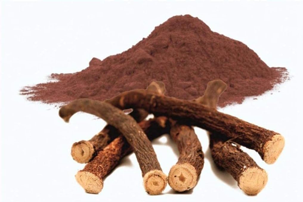 Manjistha rodpulver - Jar Pack - 100 G - Mejeeth - Indian Madder, Manjistha pulver til hudpleje & hårpleje