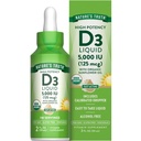 Nature 's Truth Vitamin D3 Flydende • 124; 5000 IE • 124; 2 fl oz • 124; Non- GMO og Gluten Free Supplement