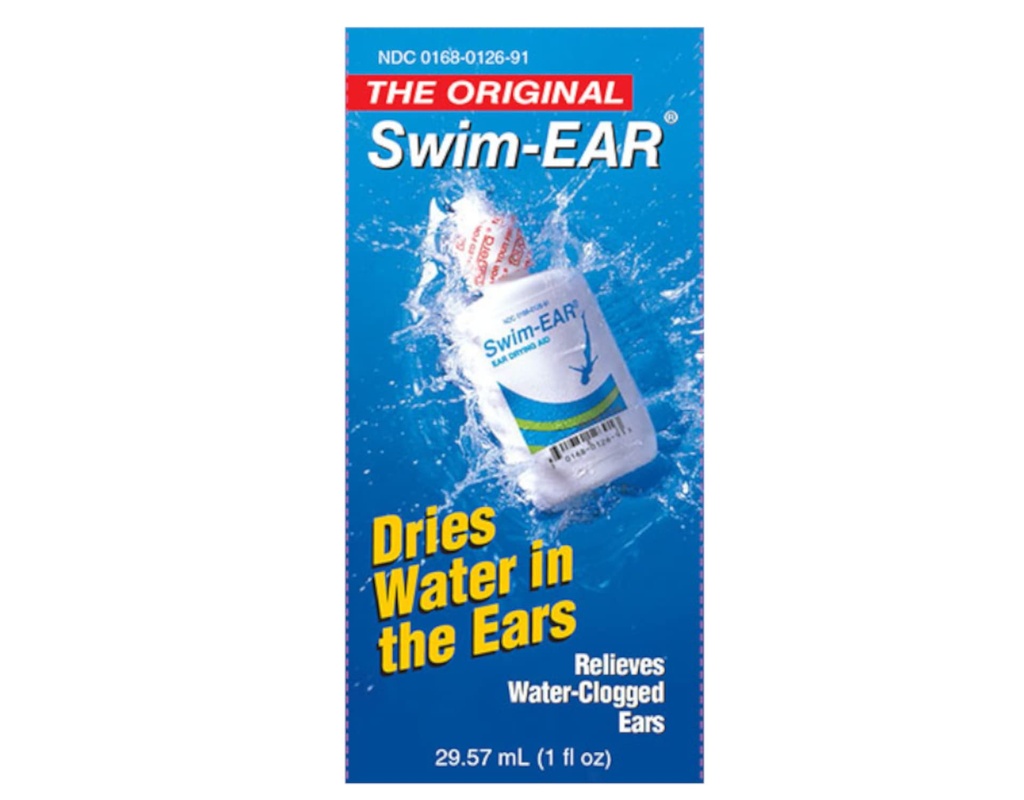 Svømme- Øre Ear- Vand Tørring Støtte, 1 fl oz (pakke med 3)