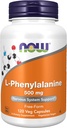 NOW Foods L-Phenylalanine 500mg, 120 Capsules (Pack of 2)