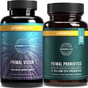 Primær høst Probiotika & Vision Kosttilskud til kvinder og mænd Vision og Øjenstøtte Kompleks med Lutein, Zeaxanthin Bundle