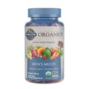 Livets have Organiske Mænds Gummy Vitaminer - Berry - Certificeret Organisk, Non- GMO, Vegan, Kosher Complete Multi - Methyl B12, C & D3 - Gluten, Soy & Dairy Free, 120 Real Fruit Chew Gummies