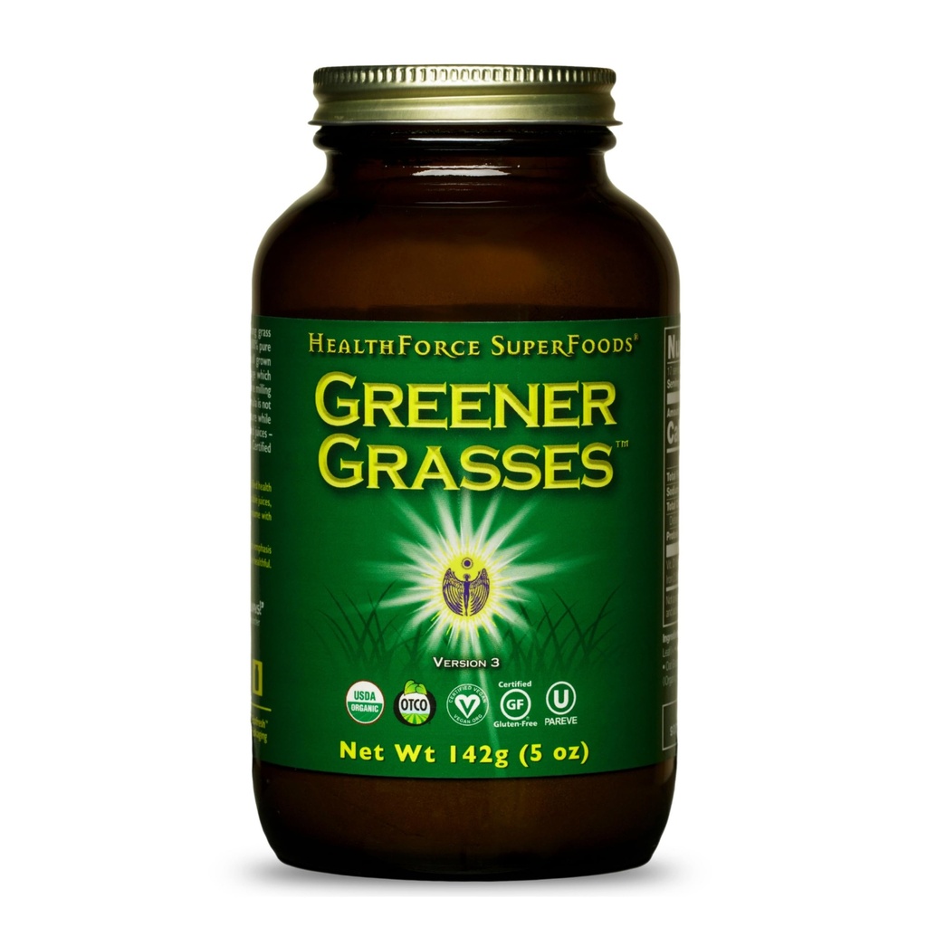 HealthForce SuperFoods Greener Græsser - 5 Oz Powder