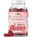 NY AGE Cranberry Gummies Urinary Tract Health Gummies 1000mg - Understøtter Bstige, Nyre, UTI - Vegetarisk (Cranberry 60 Gummies)