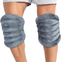 Atsuwell Mikrobølgeovn opvarmning Pad for knæ, Microwavable opvarmet Knee Wrap for albue, kramper, muskel, fælles, Knee opvarmning Pad Microwavable Varm Kompression, 2 pakker