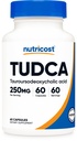 Nutricost Tudca 250 mg, 60 kapsler (Tauroursodeoxycholsyre) - Premium kvalitet
