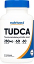 Nutricost Tudca 250 mg, 60 kapsler (Tauroursodeoxycholsyre) - Premium kvalitet