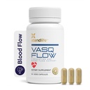 Xtenenlife VasQFlow nitrogenoxid booster - for cirkulation, blodgennemstrømning, hjerte & muskel Support-med rød spinat ekstrakt & aged hvidløg - 1 måned Tilgang (90 Tæl)