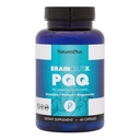 Natures Plus Brainceutix PQQ - 60 Veganske kapsler - Supplement til hukommelse, Clarity & Brain Power - Forbedret energi, Anti- Aging - Pyrroloquinoline Quinone (PQQ) - Vegetar, Gluten- Free - 30 Servere